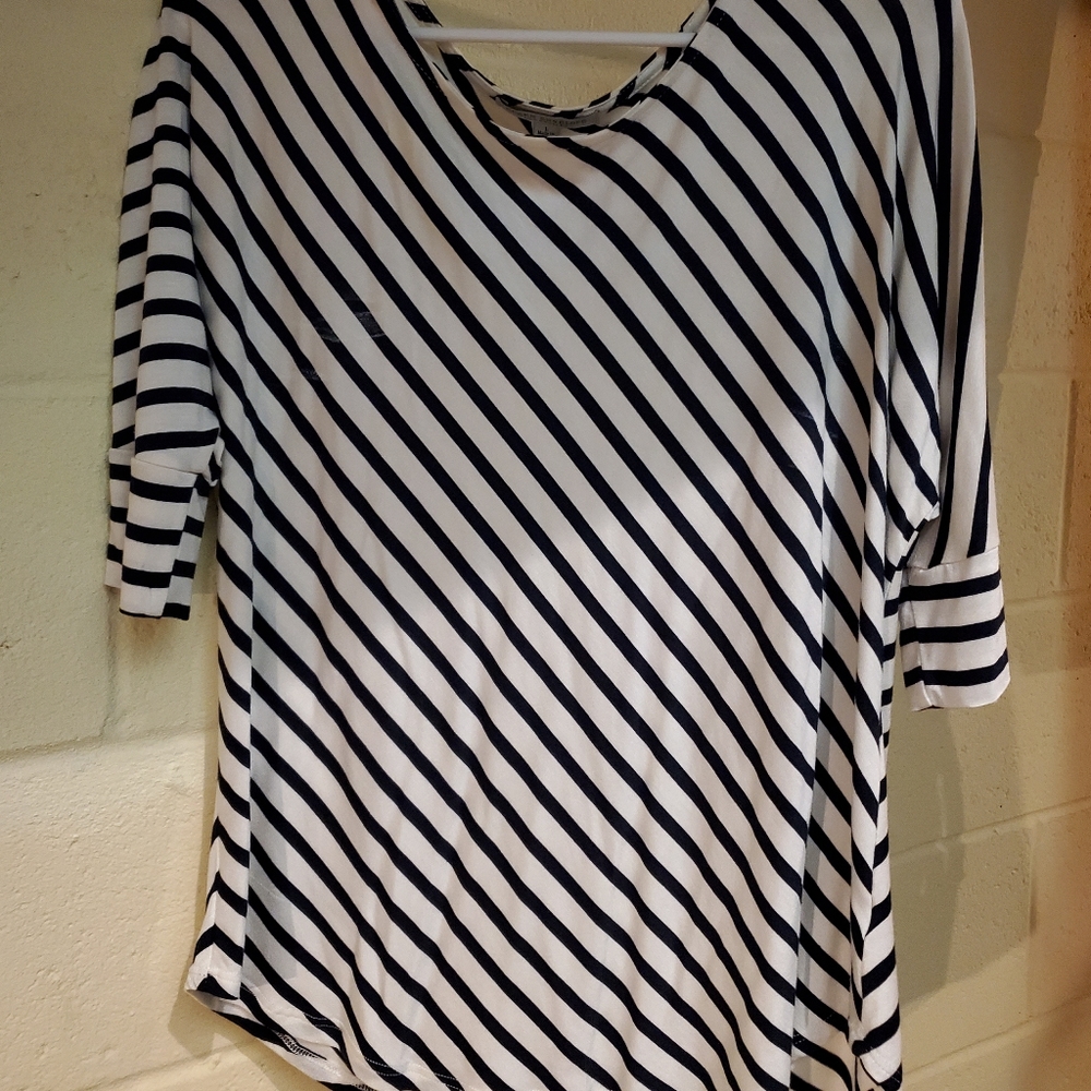 Green Envelope Dress Shirt B&W size Large